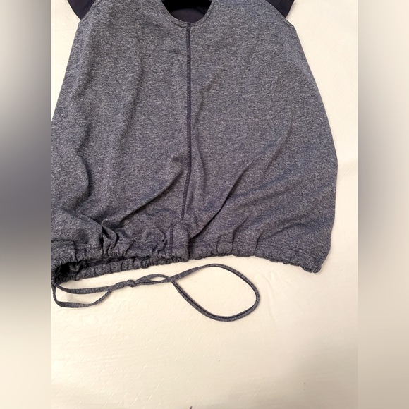 Champion Medium dark heather blue & Navy bra with a Racer back style tank top. - Picture 3 of 6